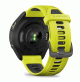  Forerunner® 965 - Carbon Grey DLC Titanium Bezel with Black Case and Amp Yellow/Black Silicone Band - 010-02809-12 - Garmin